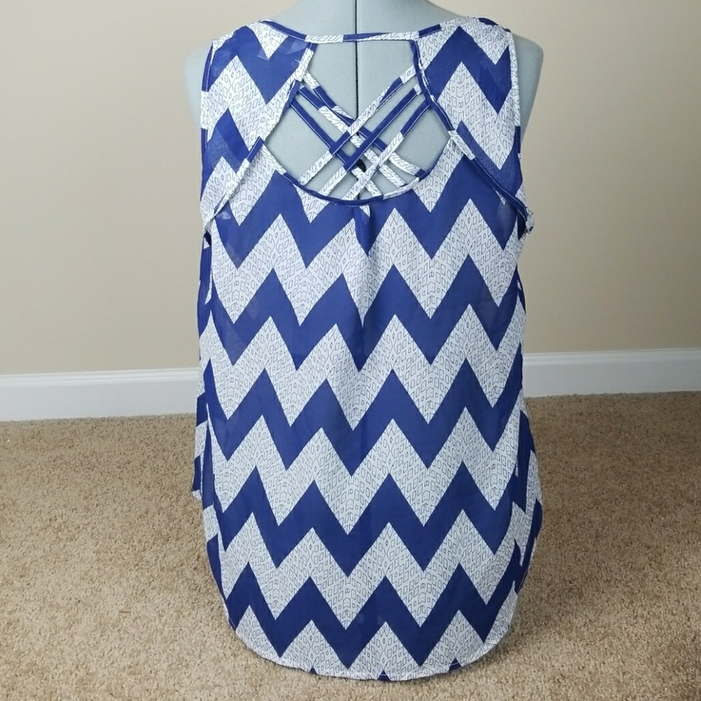 Charming Charlie sheer blouse